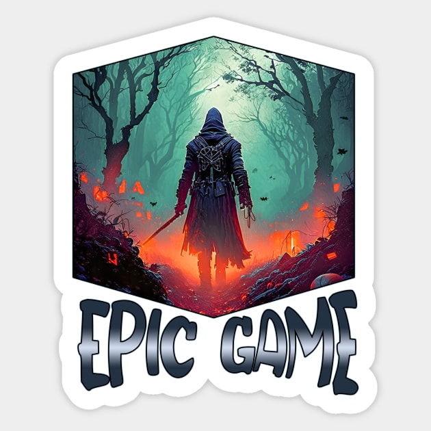 EPIC GAME Sticker by MusicianCatsClub